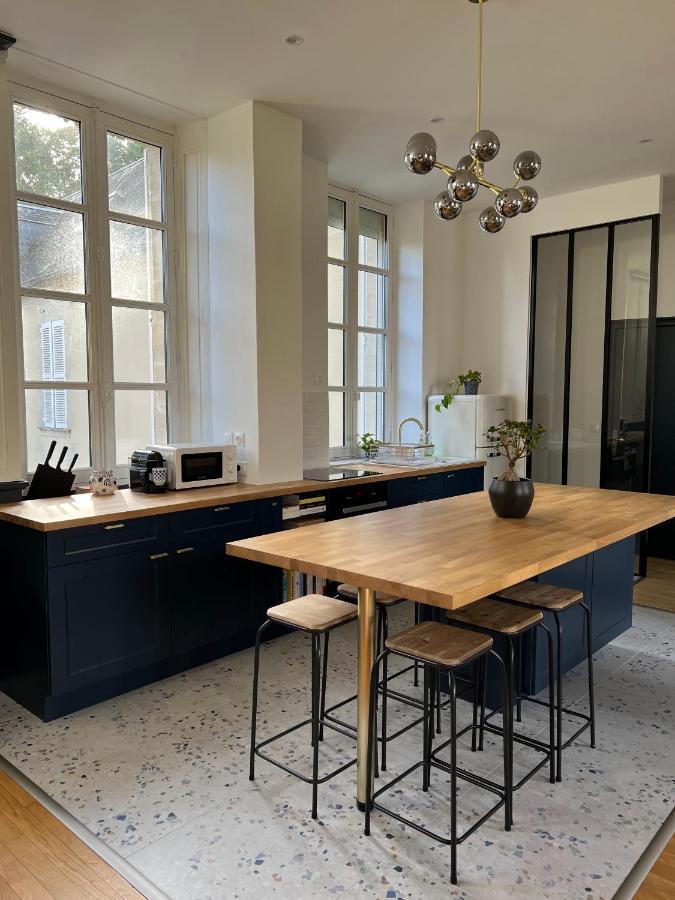 Bright Apt 70M2 In Bayeux Historic Center W Pkg Exterior foto