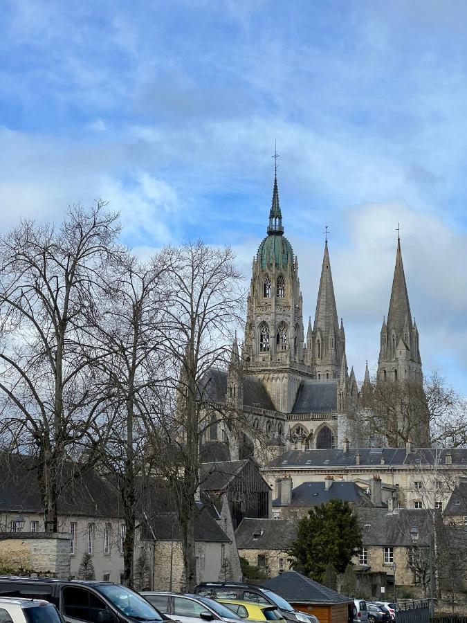 Bright Apt 70M2 In Bayeux Historic Center W Pkg Exterior foto